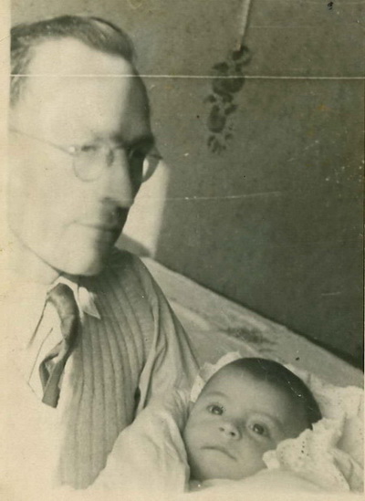 1: Vladimír Šimko so svojim otcom Tomášom, ktorý zomrel v r. 1959