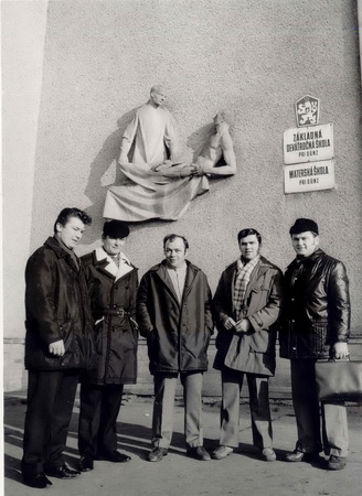 16: Odber krvi 1976, Ludvík Matiaško, Ondrej Levek, Paľo Hanuska, Anton Čertík, Rudolf Petráš