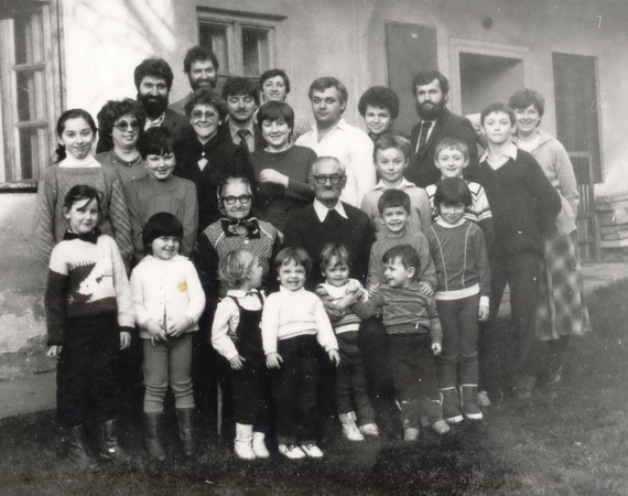 rodina Valenta Chudého 1988